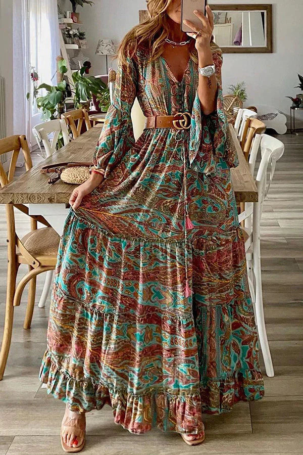 Lillymoda | Georgia - Boho-Maxikleid