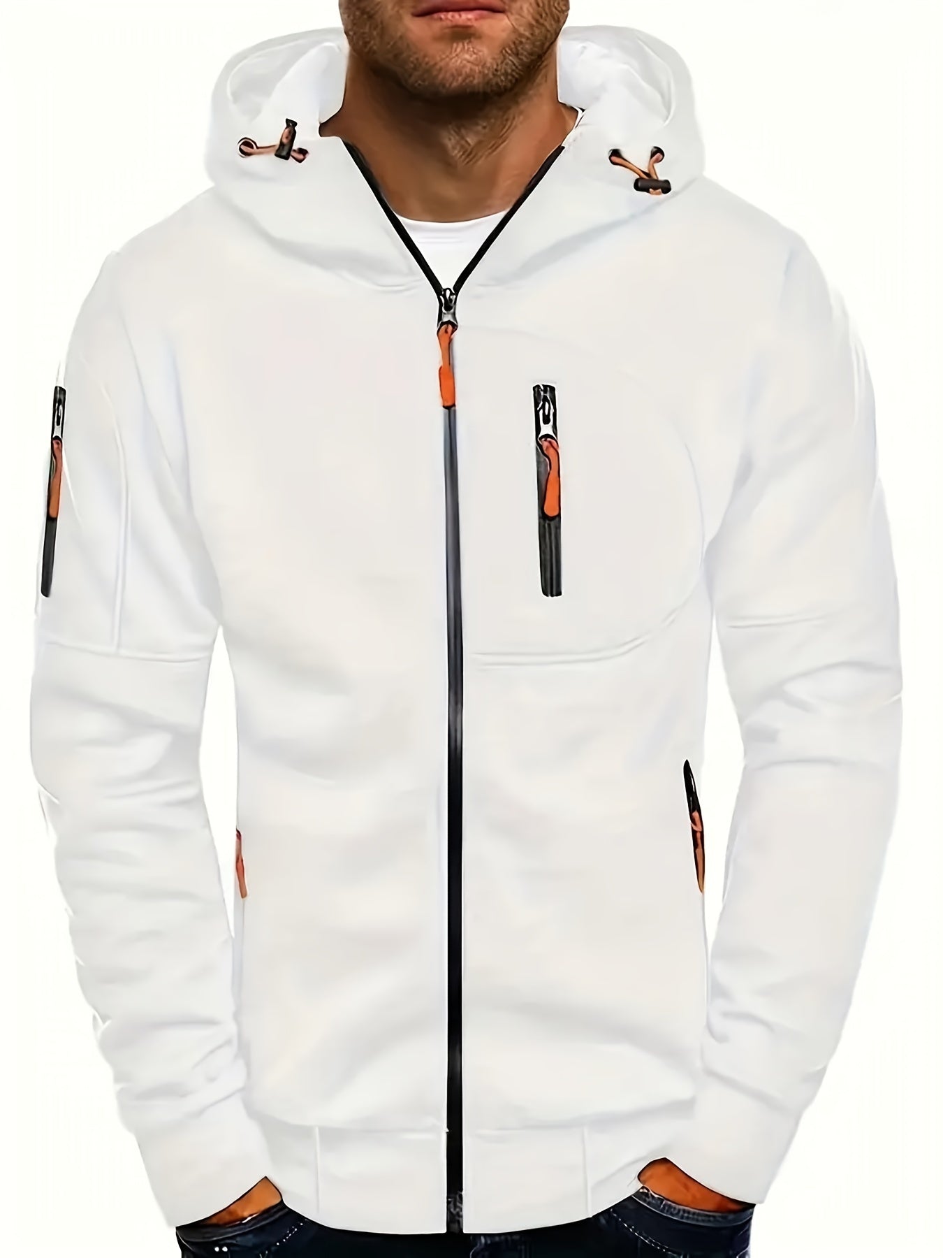 Lillymoda | Adam - Kapuze Reißverschluss-Jacke