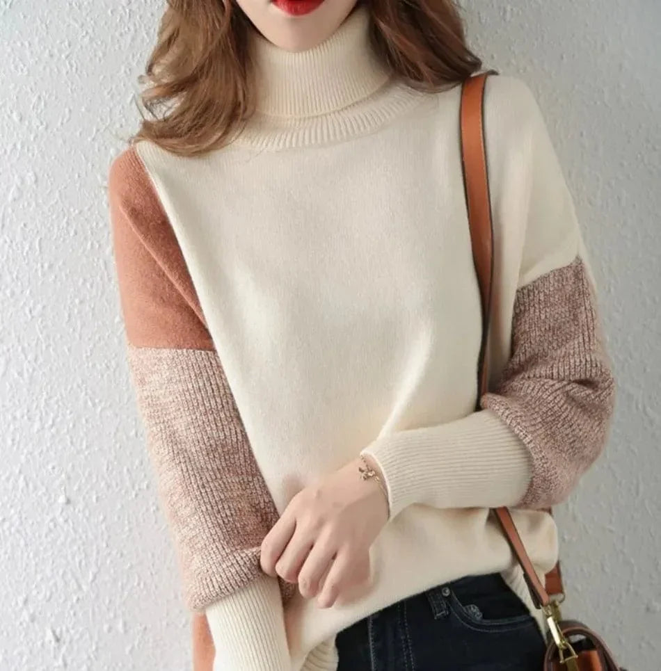 Pullover: Nachhaltiger Patchwork-Stil für den Winter