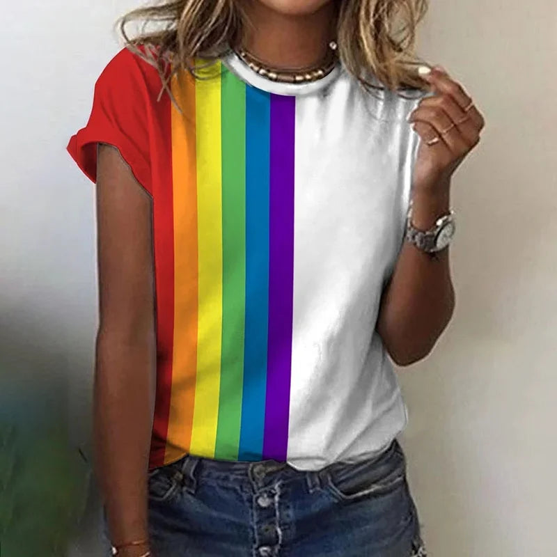 Blenda - Stolz Regenbogen-Hemd