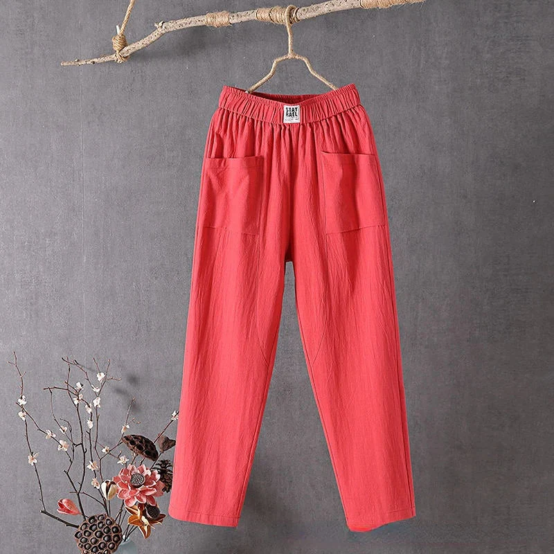 Mila | Damen Weite Hosen | Bequem