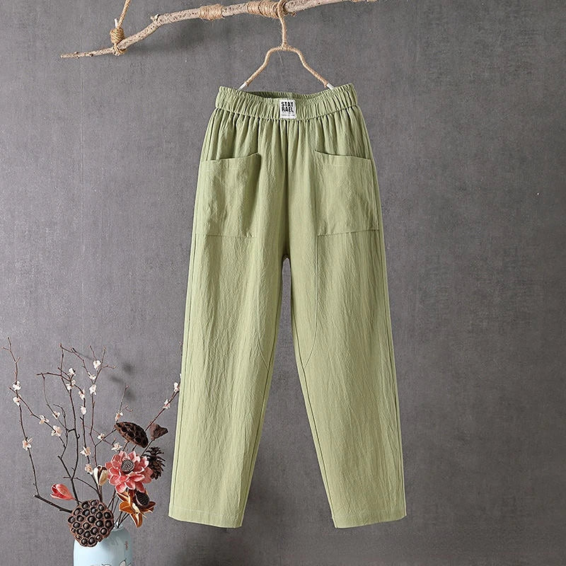 Mila | Damen Weite Hosen | Bequem
