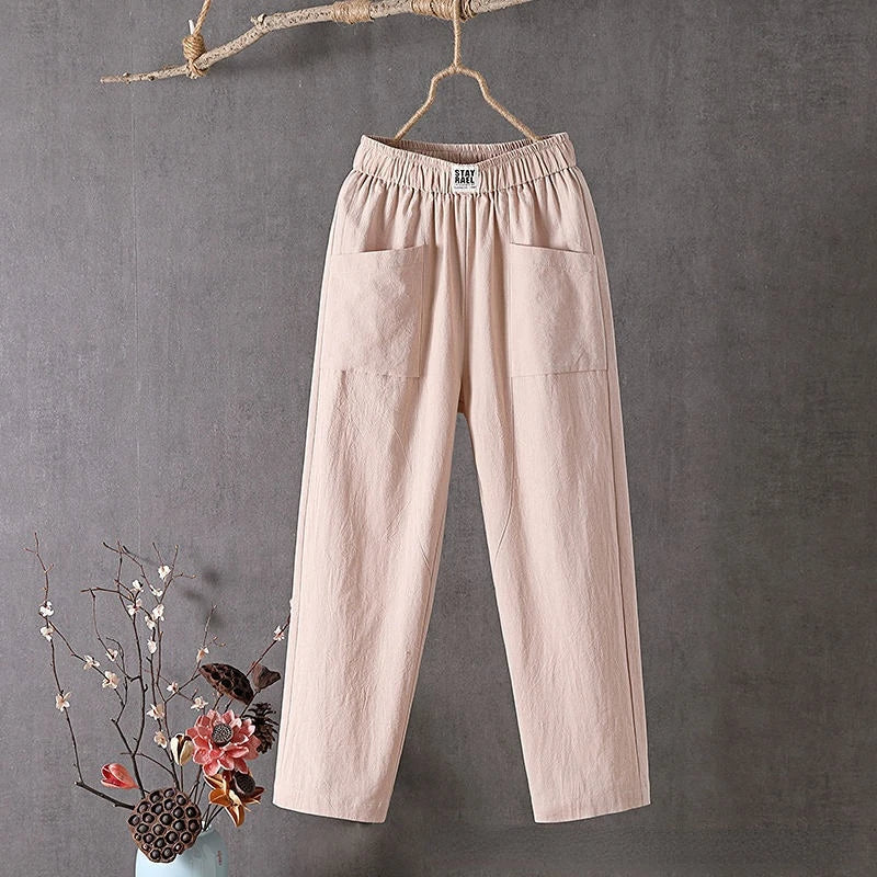 Mila | Damen Weite Hosen | Bequem