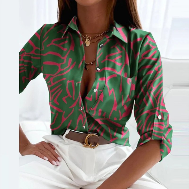 Suse | Damen Langarm Bluse | Elegant