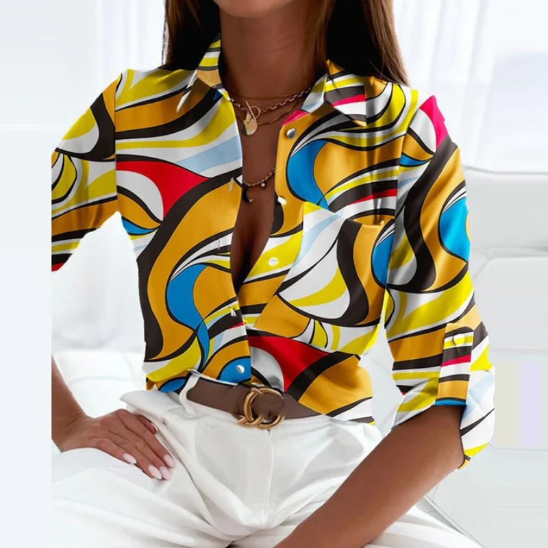 Suse | Damen Langarm Bluse | Elegant