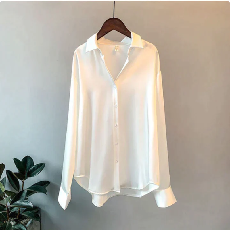 Oda | Damen Langarm Bluse | Elegant