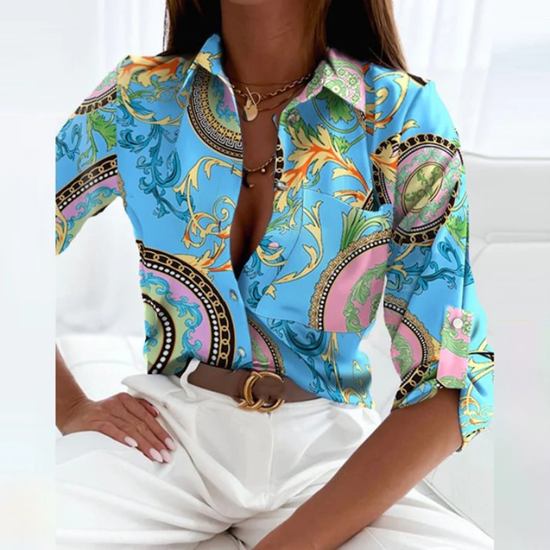 Suse | Damen Langarm Bluse | Elegant