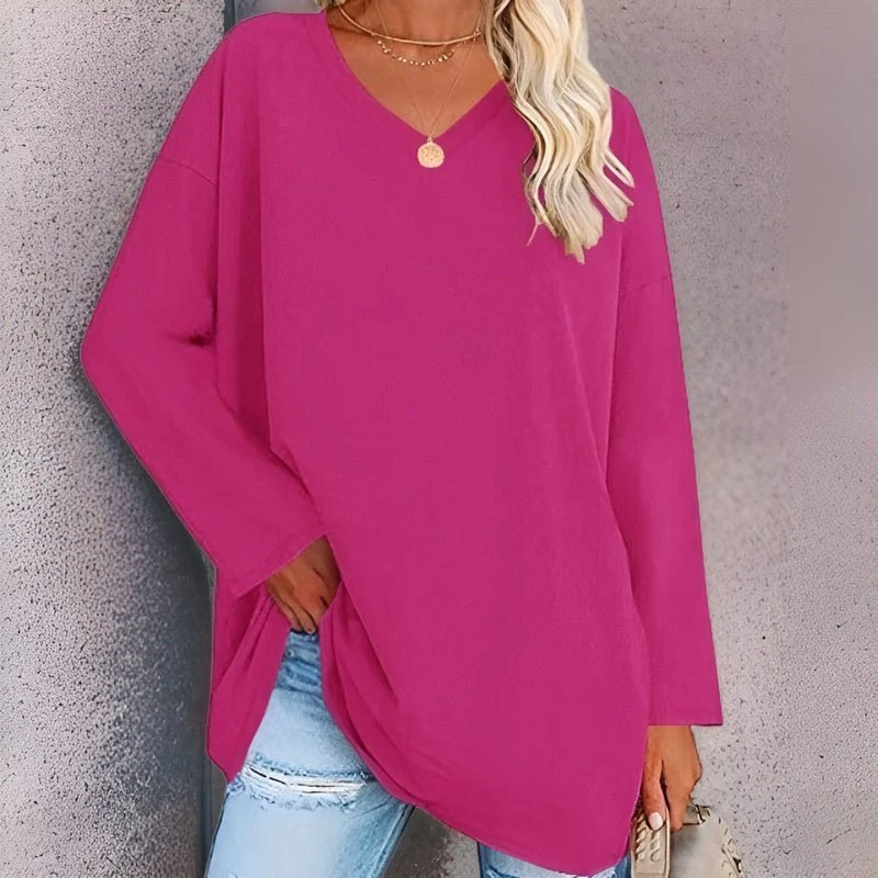 Malea | Damen Langarm Hemd | Oversized