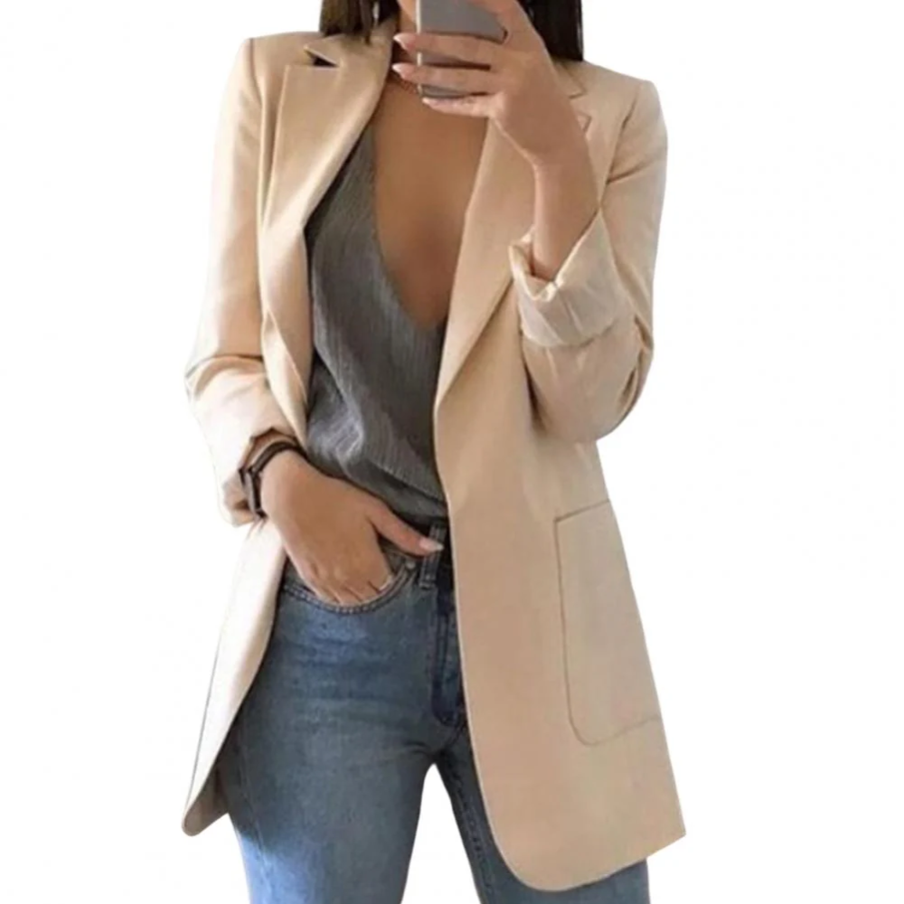 Nika | Damen Elegant Blazer | Schwarz