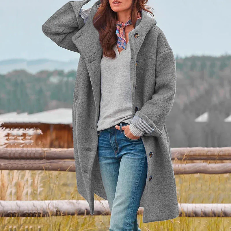 Zoe | Damen Warme Winterjacke | Trenchcoat