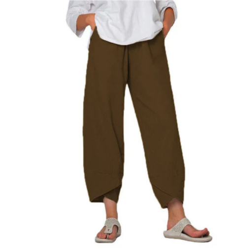 Hannah | Damen Sommer Weite Hosen | Leichtgewicht