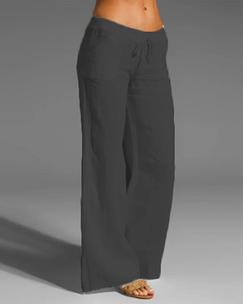Sybille | Damen Weite Hosen | Stoffhose