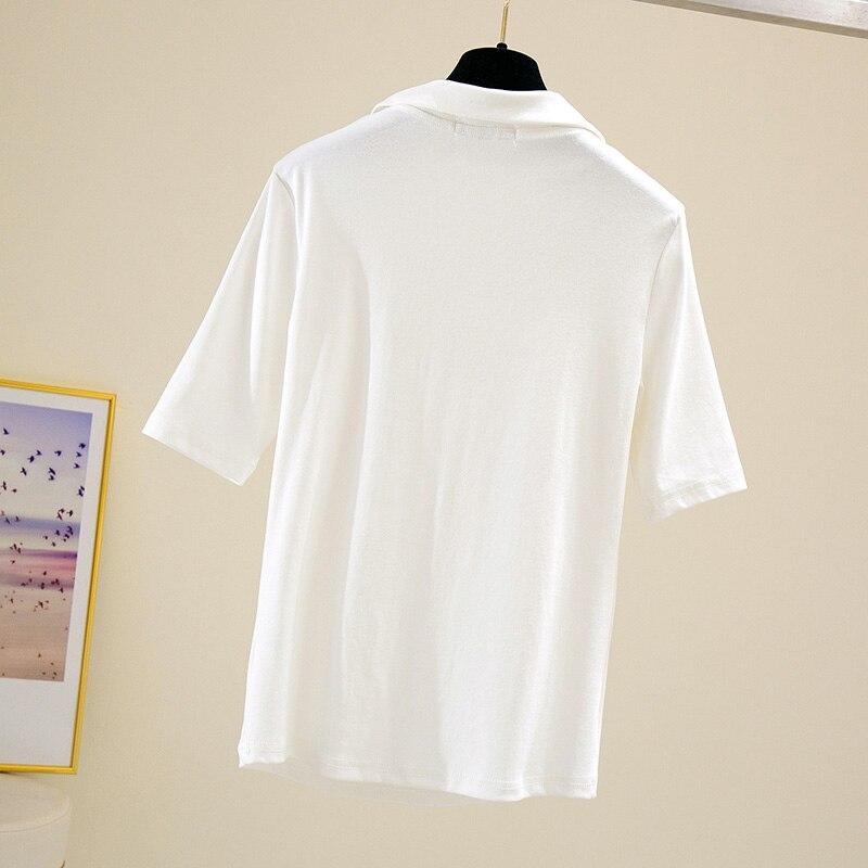 Weit geschnittenes Damen-Poloshirt