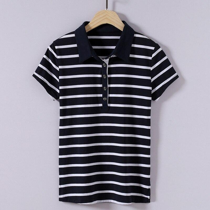 Poloshirt für Damen mit Querstreifen