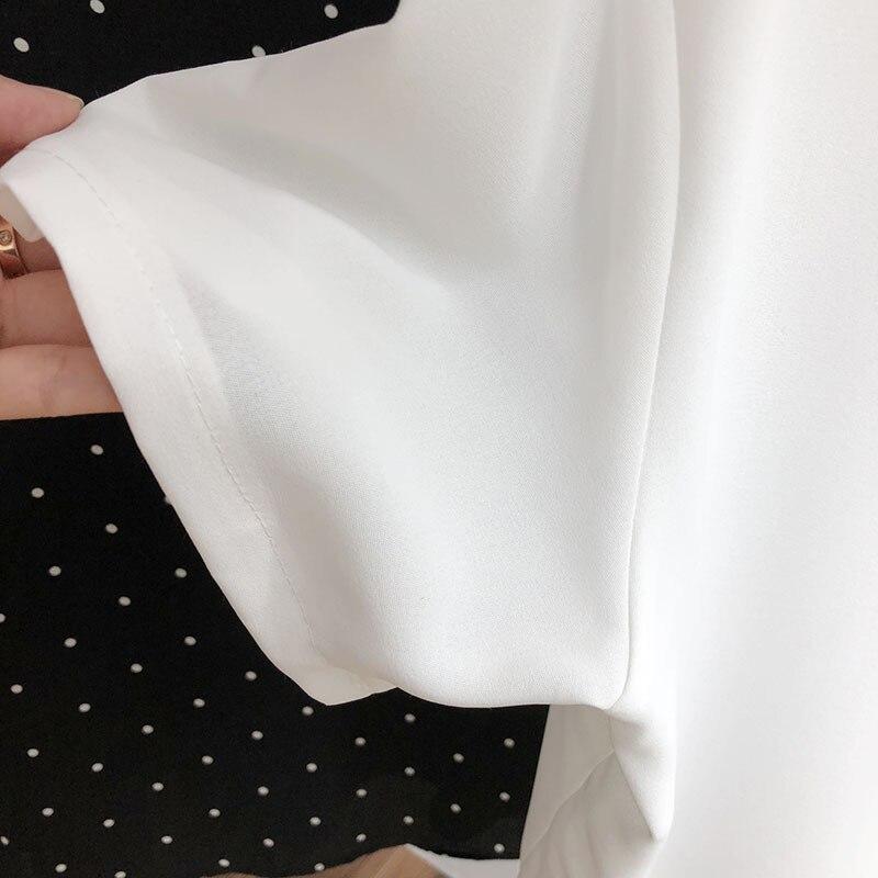 Damen-Poloshirt mit breitem Kragen