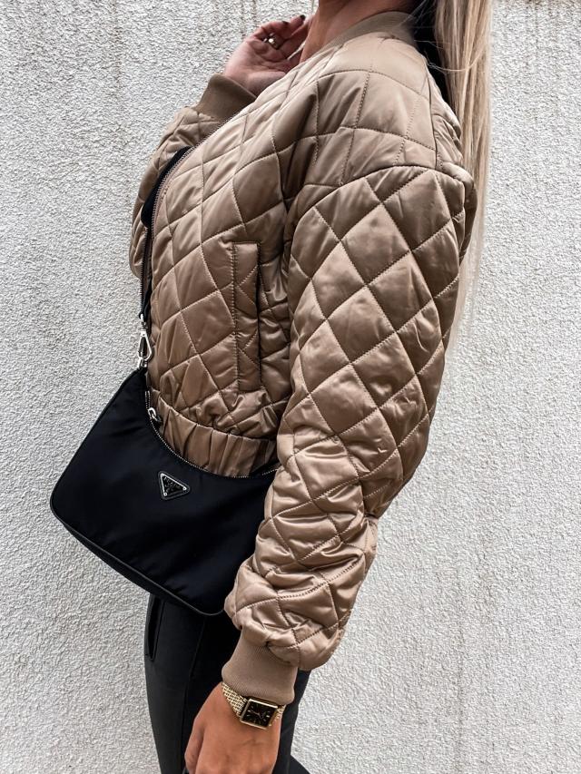 Lillymoda | Camila - gesteppte verkürzte Daunenjacke