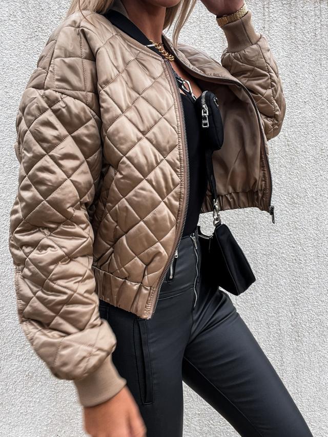 Lillymoda | Camila - gesteppte verkürzte Daunenjacke