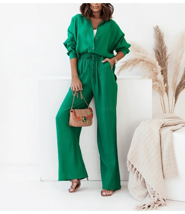 Lillymoda | Jessica - Stylisches Streetwear Set [Hemd+Hose]
