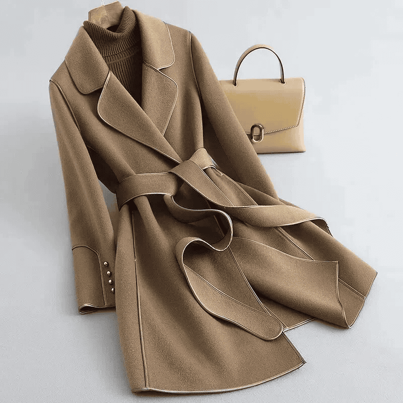 Woll-Trenchcoat: Eleganz und Wärme für kalte Tage