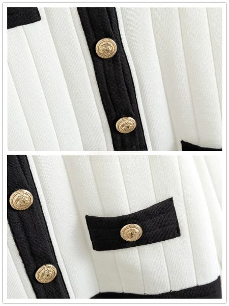 Lillymoda | Isabela - Vintage-Strick-Set [Blazer+Rock]