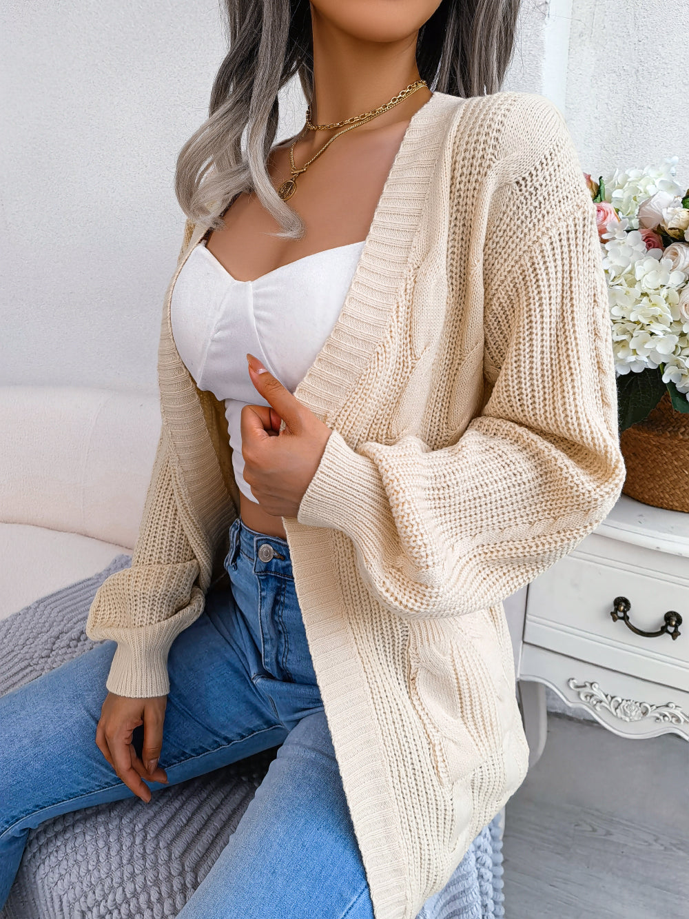 Lillymoda | Emery - Schicke Strickjacke