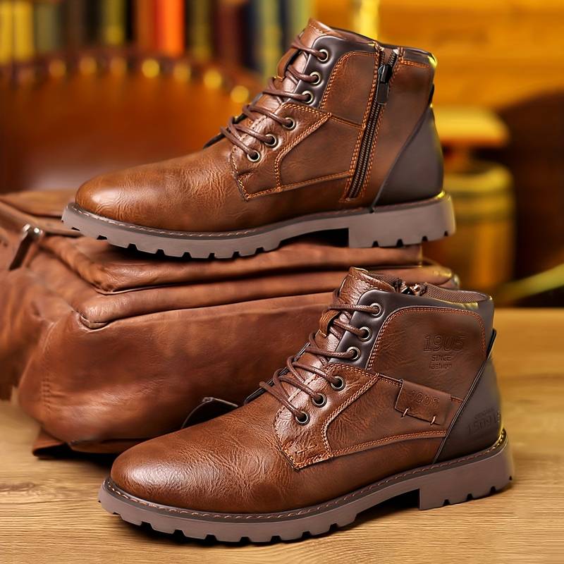 Kyson - Klassische Herren Stiefel aus echtem Leder