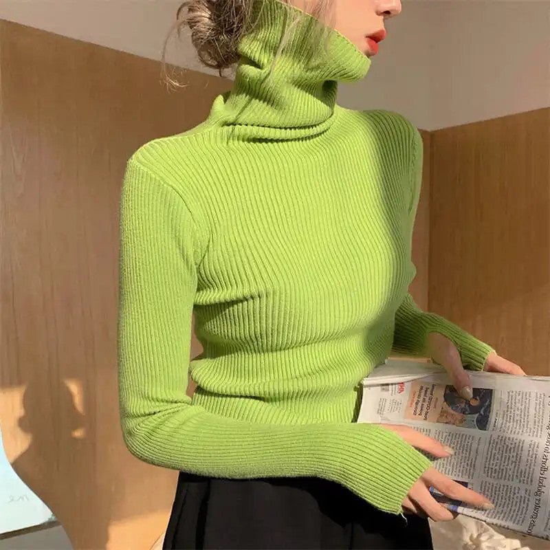 Lillymoda | Dalia - Rollkragenpullover mit klassischem Flair