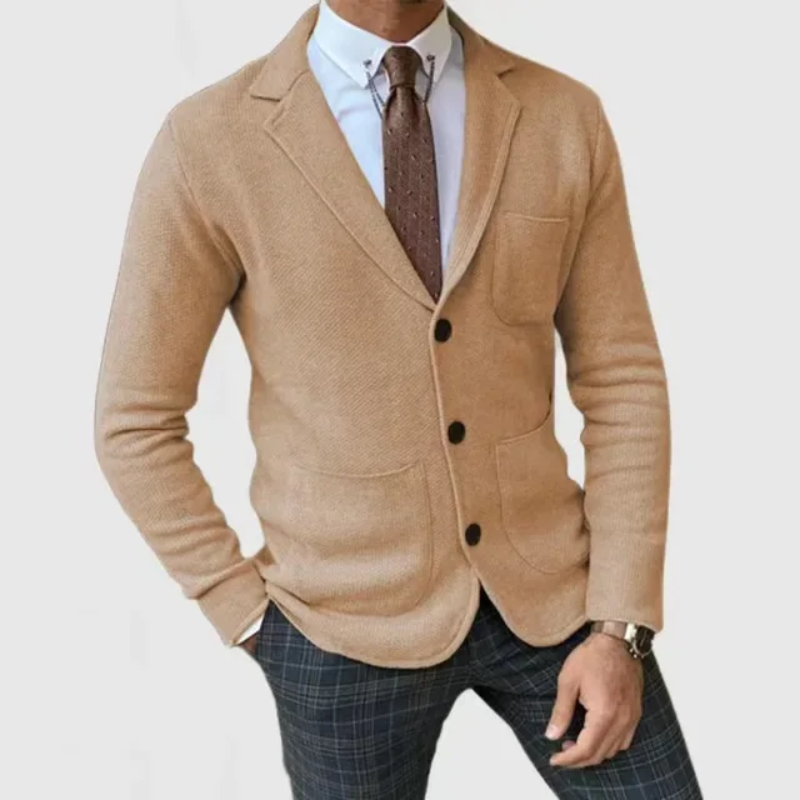 Joshua | Herren Freizeit Sakko | Strickjacke