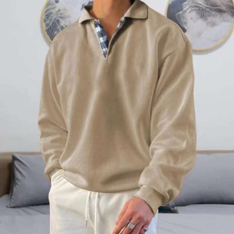 Zarek | Herren Stehkragen Pullover | Sweatshirt