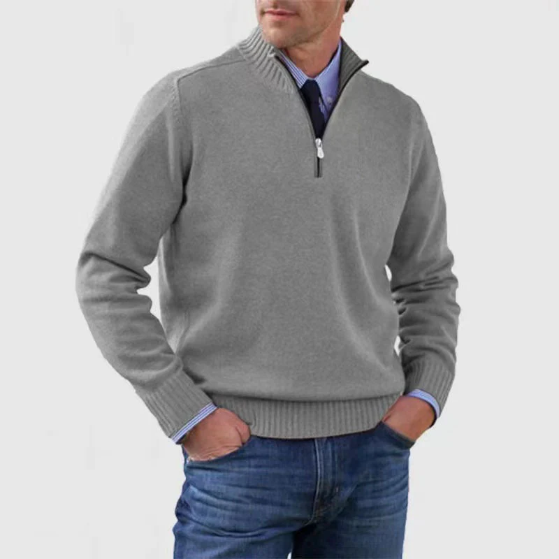 Lester | Herren Reißverschluss-Pullover | Sweatshirt