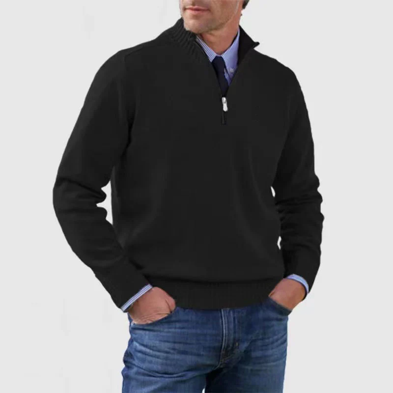 Lester | Herren Reißverschluss-Pullover | Sweatshirt