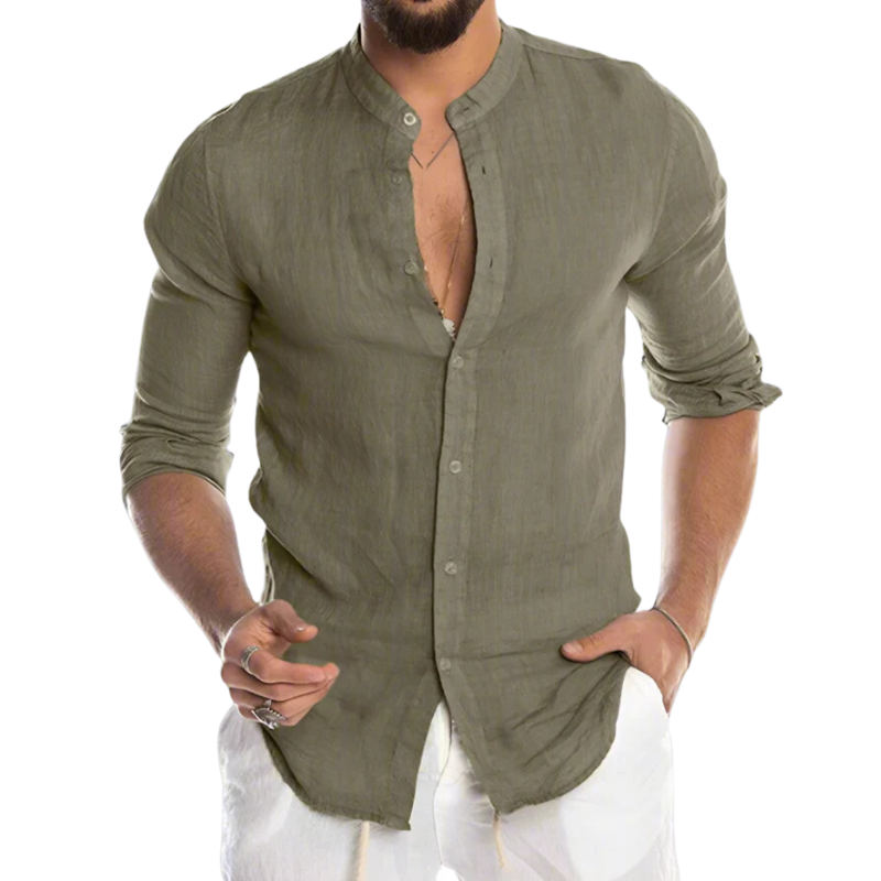 Ludwig | Herren Sommer Hemd | Langarm