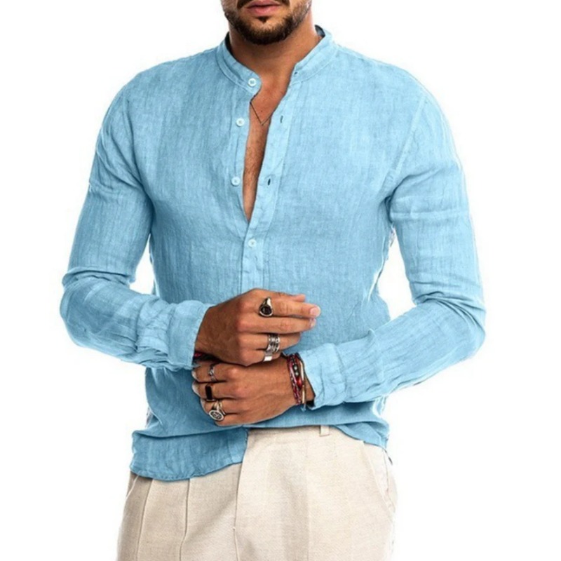 Ludwig | Herren Sommer Hemd | Langarm