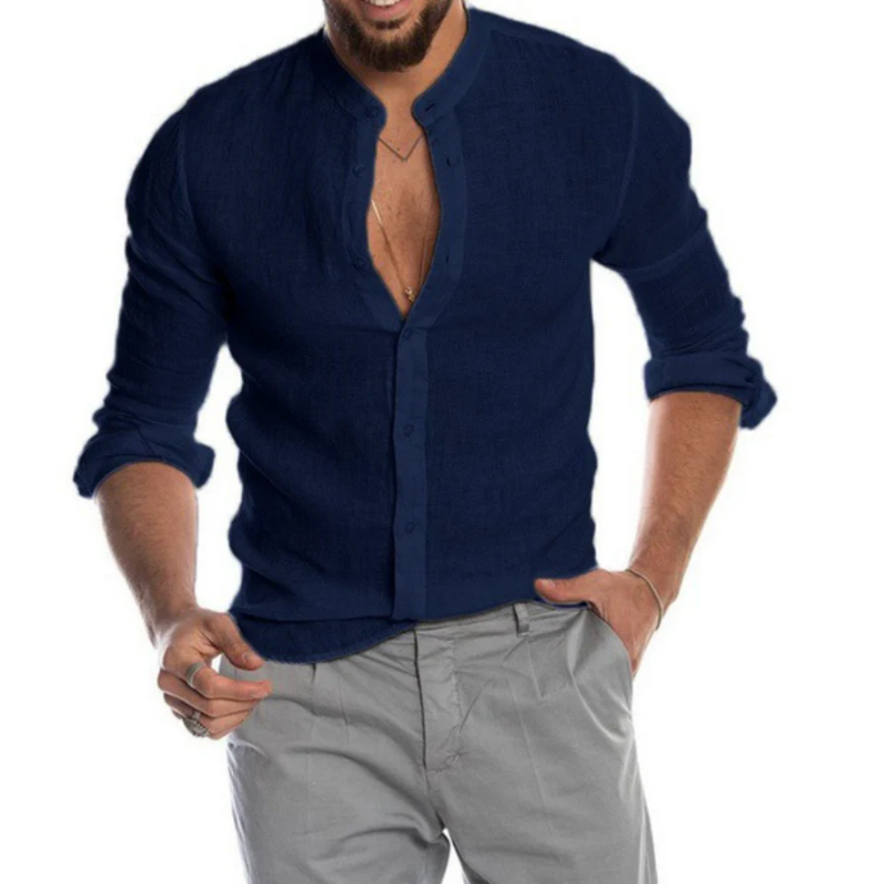 Ludwig | Herren Sommer Hemd | Langarm