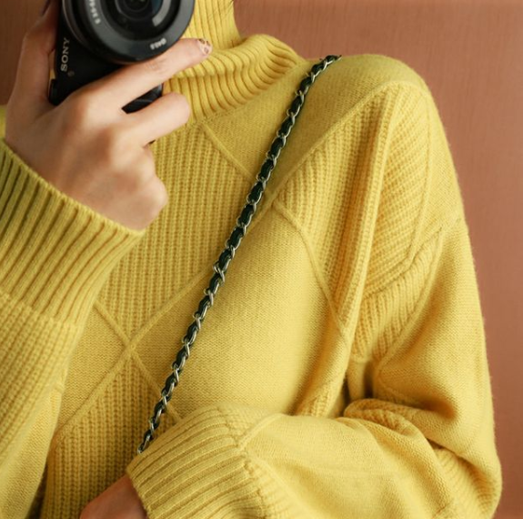 Lillymoda | Brenda - lässiger Rollkragenstrickpullover