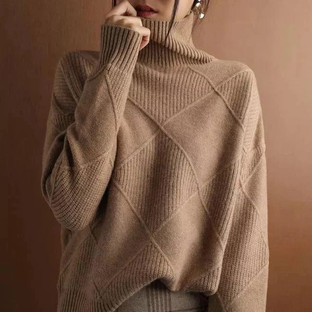 Warmer Rollkragenpullover: Stilvoll durch den Winter
