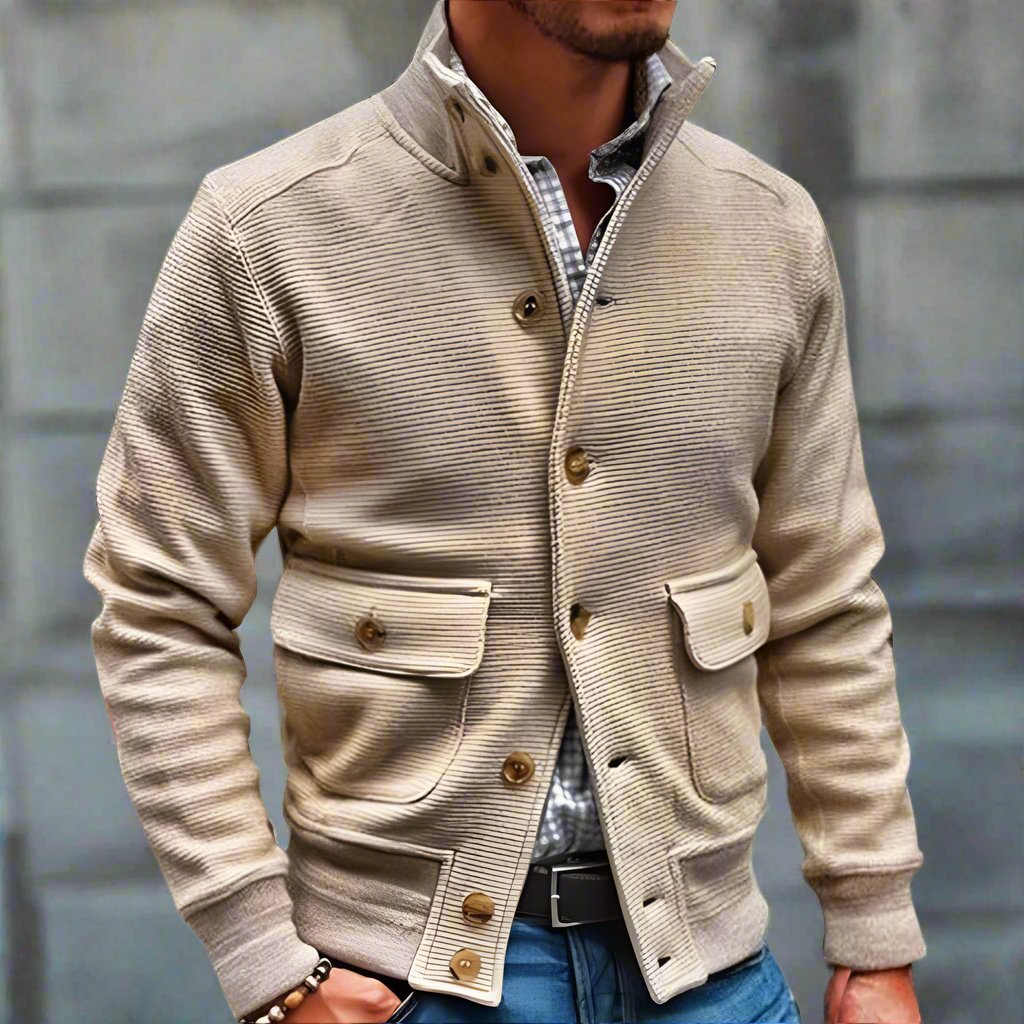 Raffinierte, bequeme, stilvolle Jacke für Herren