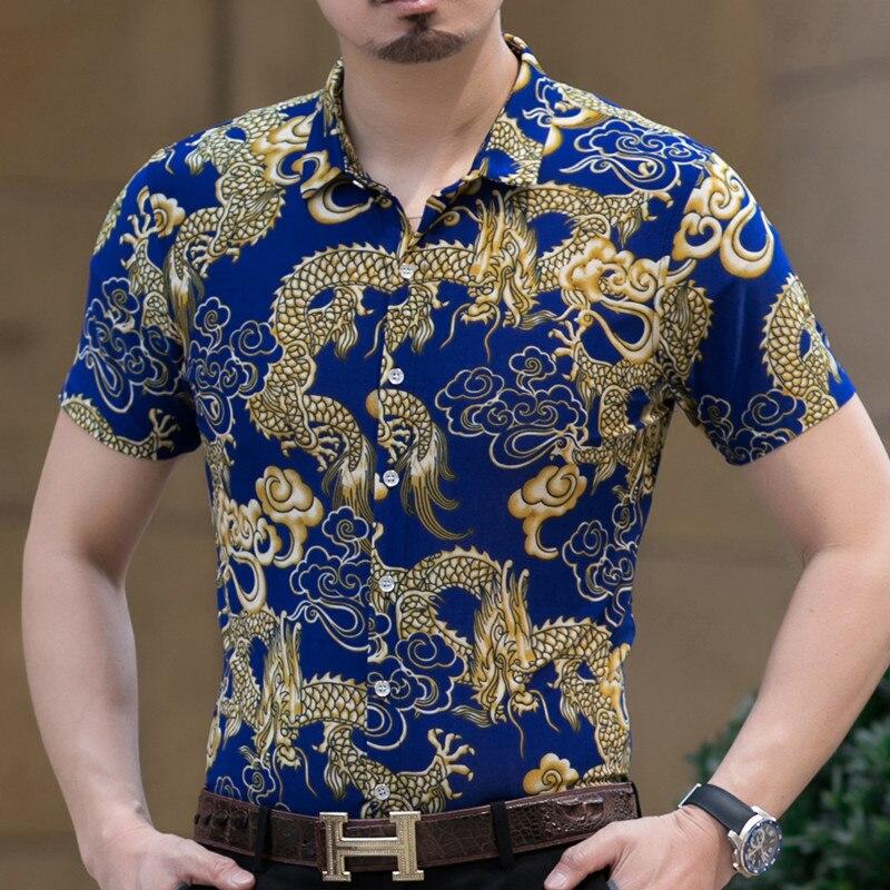 Herrenhemd mit Asiatischen Stil