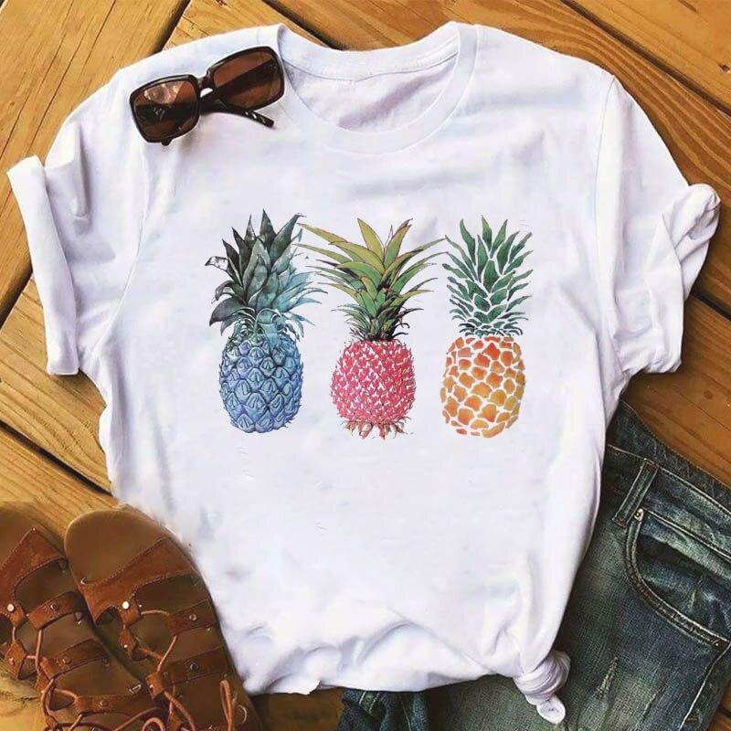Damen T-Shirt mit verschiedenen Früchten