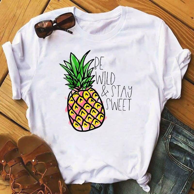 Damen T-Shirt mit verschiedenen Früchten