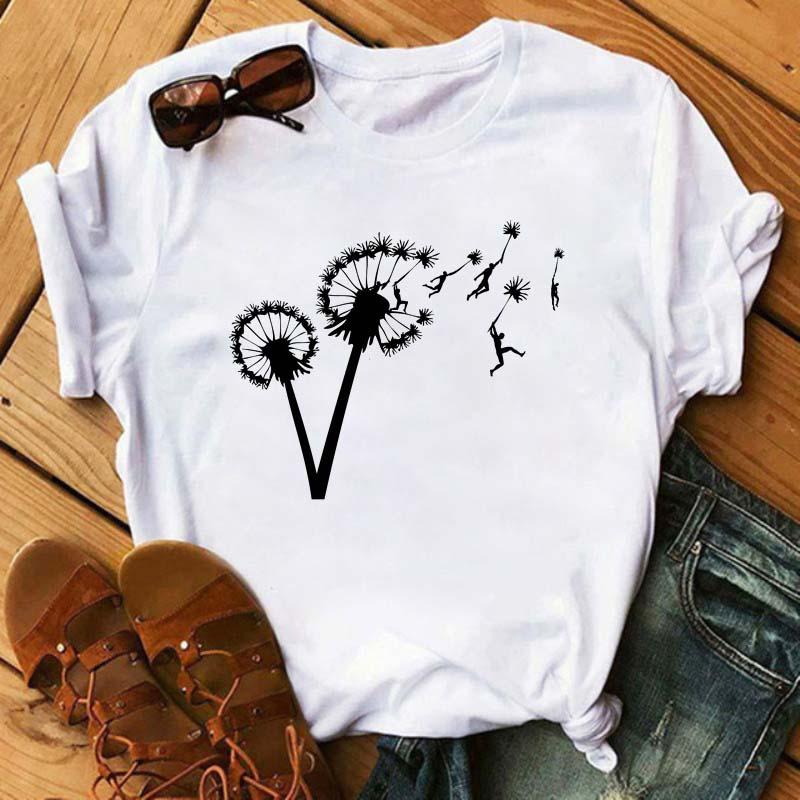 Damen-T-Shirt mit liebevollen Aufdrucken