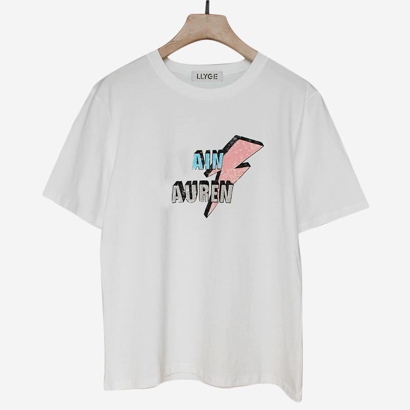 Damen T-Shirt mit Ain Auren-Aufdruck