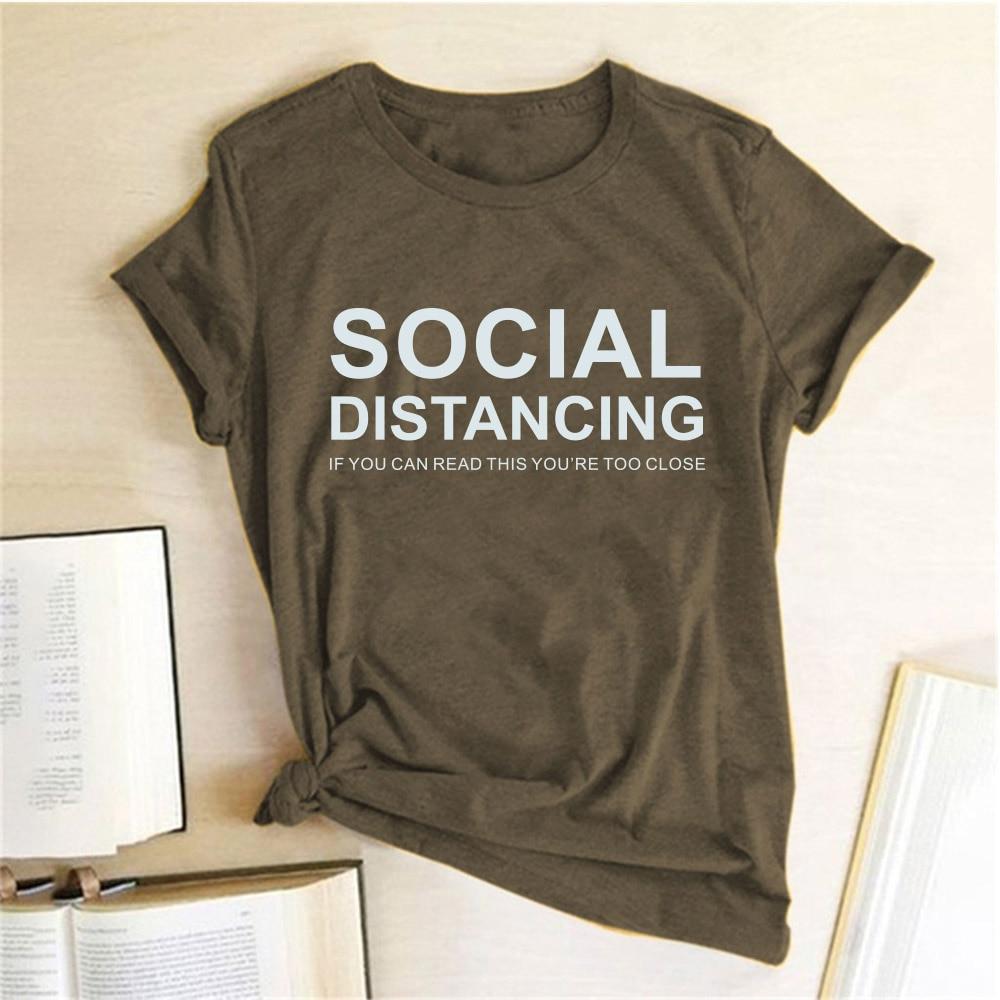 Basic Damen T-Shirt mit witzigem Aufdruck