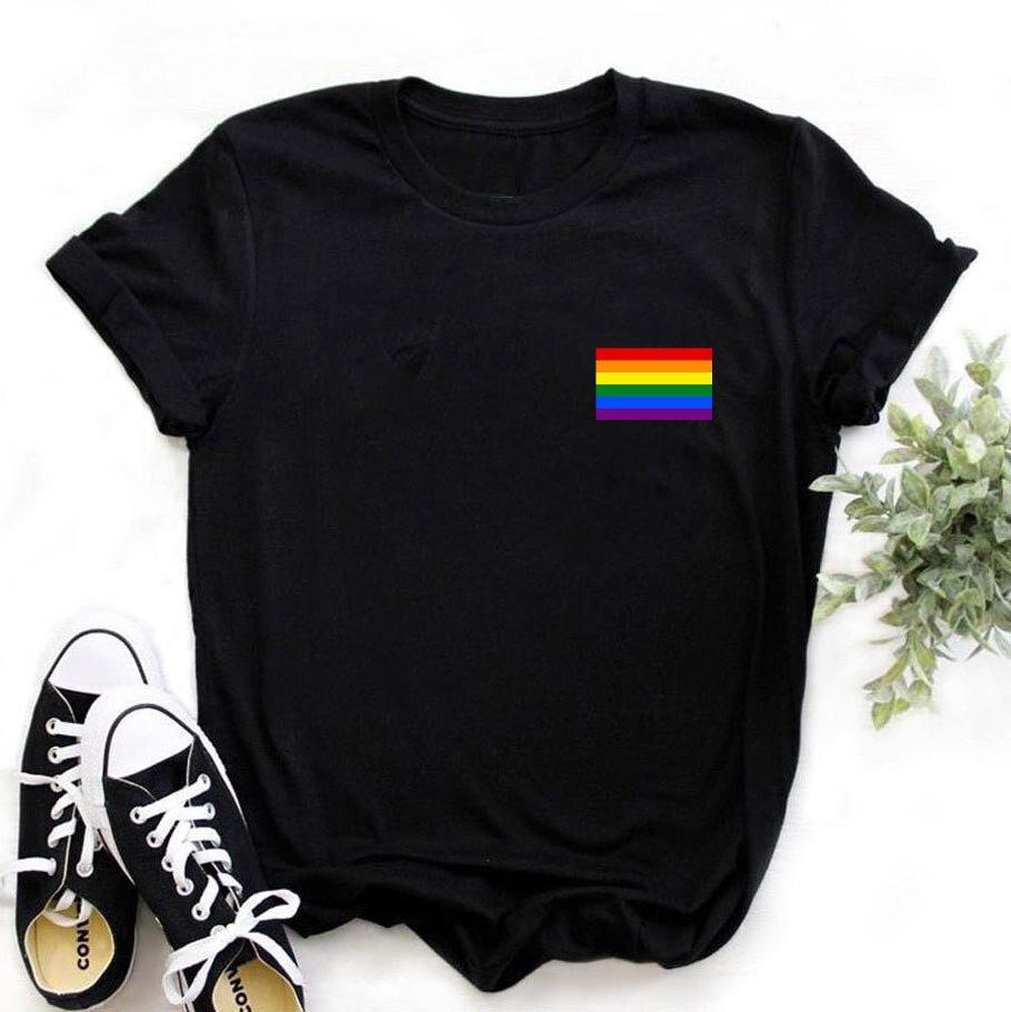 Damen-T-Shirt mit verschiedenen Aufdrucken