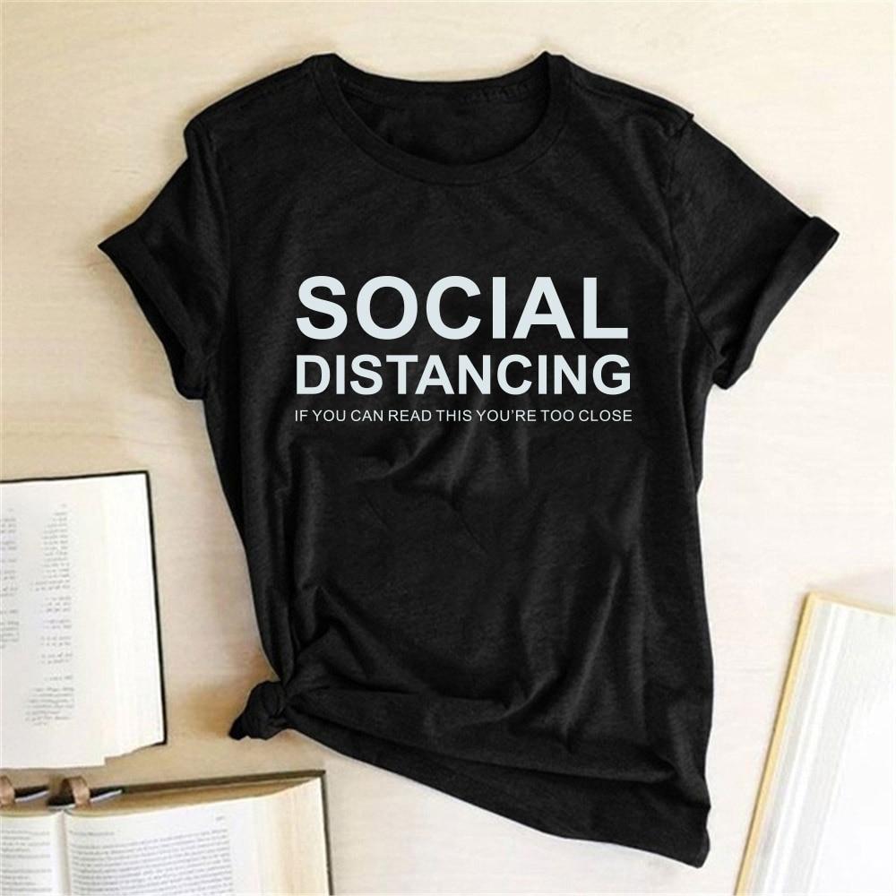 Basic Damen T-Shirt mit witzigem Aufdruck