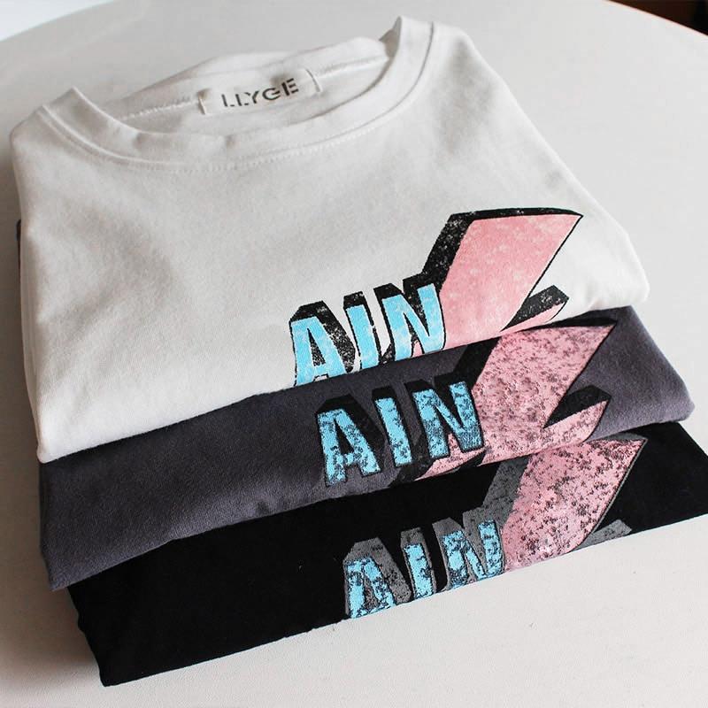 Damen T-Shirt mit Ain Auren-Aufdruck