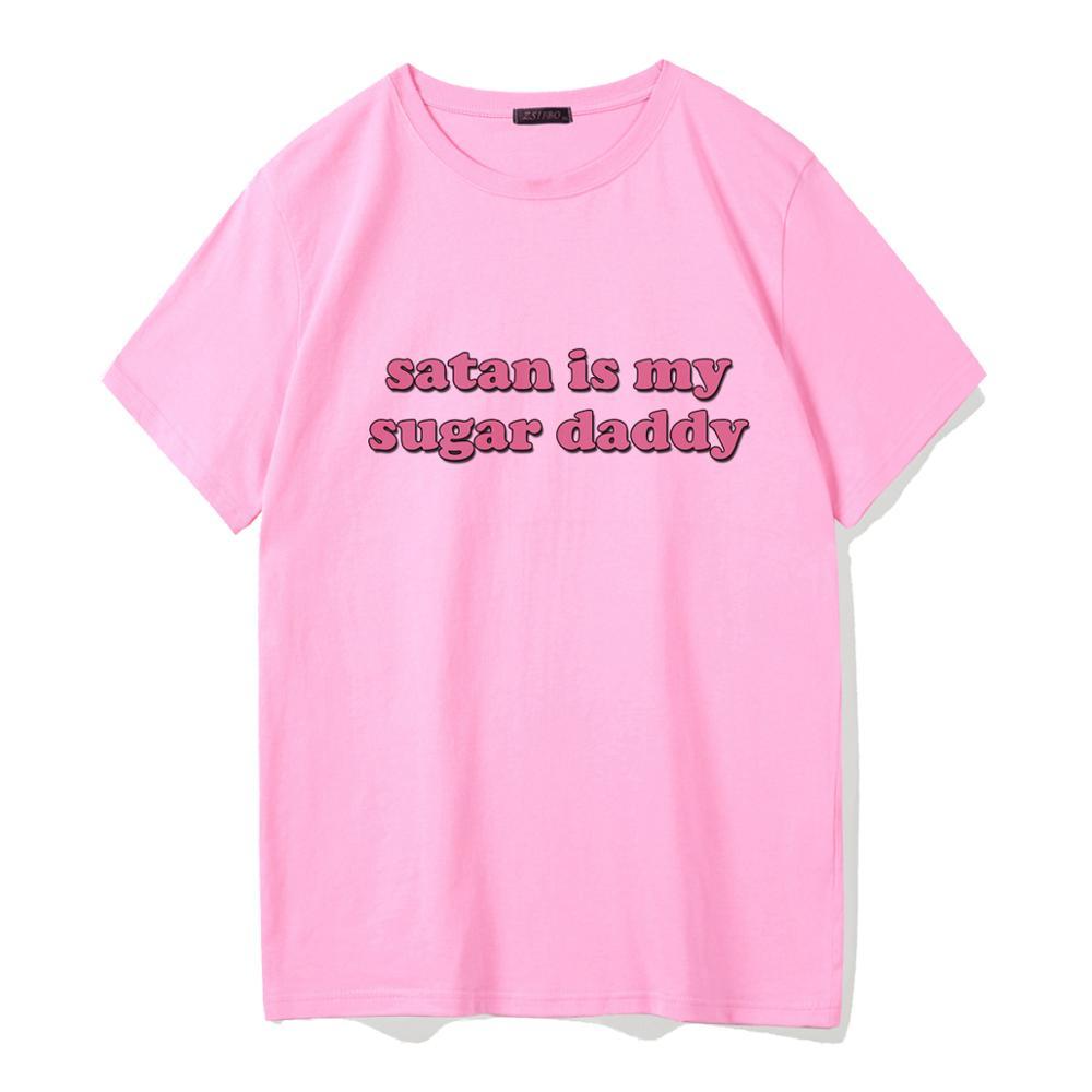 Damen T-Shirt mit kontrastreicher Aufschrift