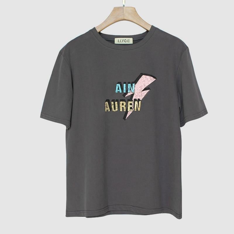 Damen T-Shirt mit Ain Auren-Aufdruck