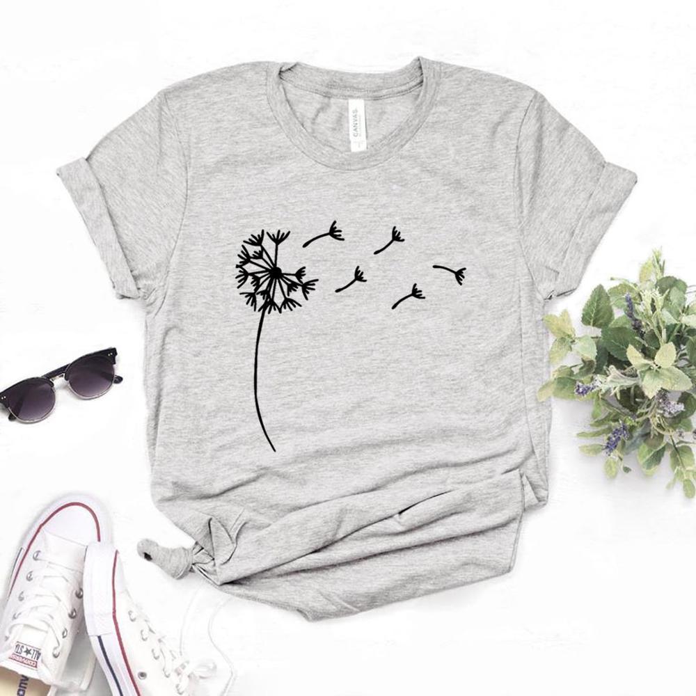 Damen-T-Shirt mit Pusteblume