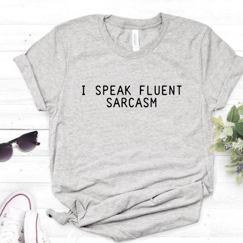 Damen T-Shirt mit sarkastischer Aufschrift
